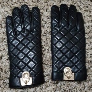 Michael Kors leather gloves